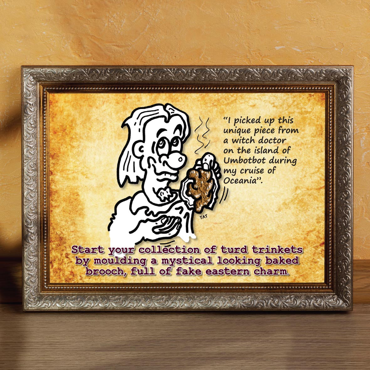 Bogus Brooch Art Print