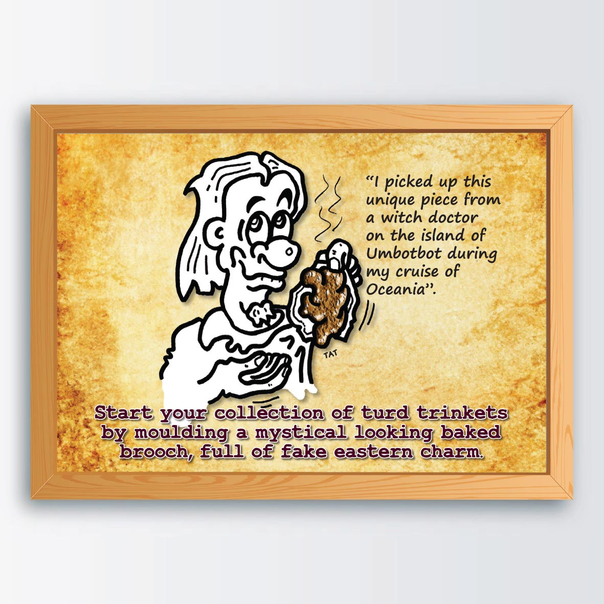 Bogus Brooch Art Print