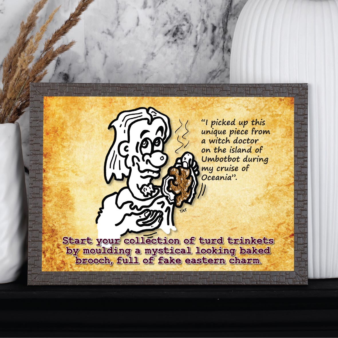 Bogus Brooch Art Print