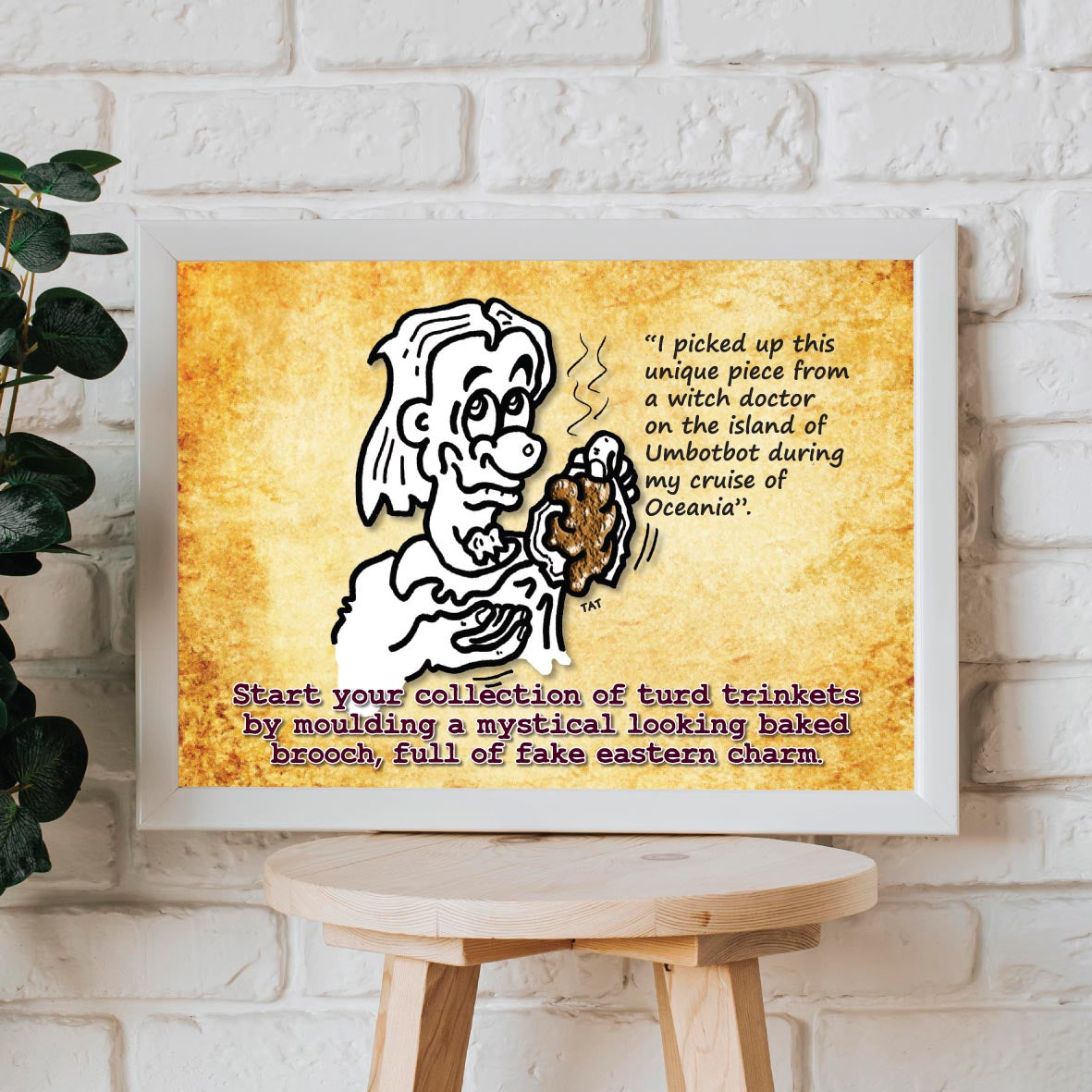 Bogus Brooch Art Print