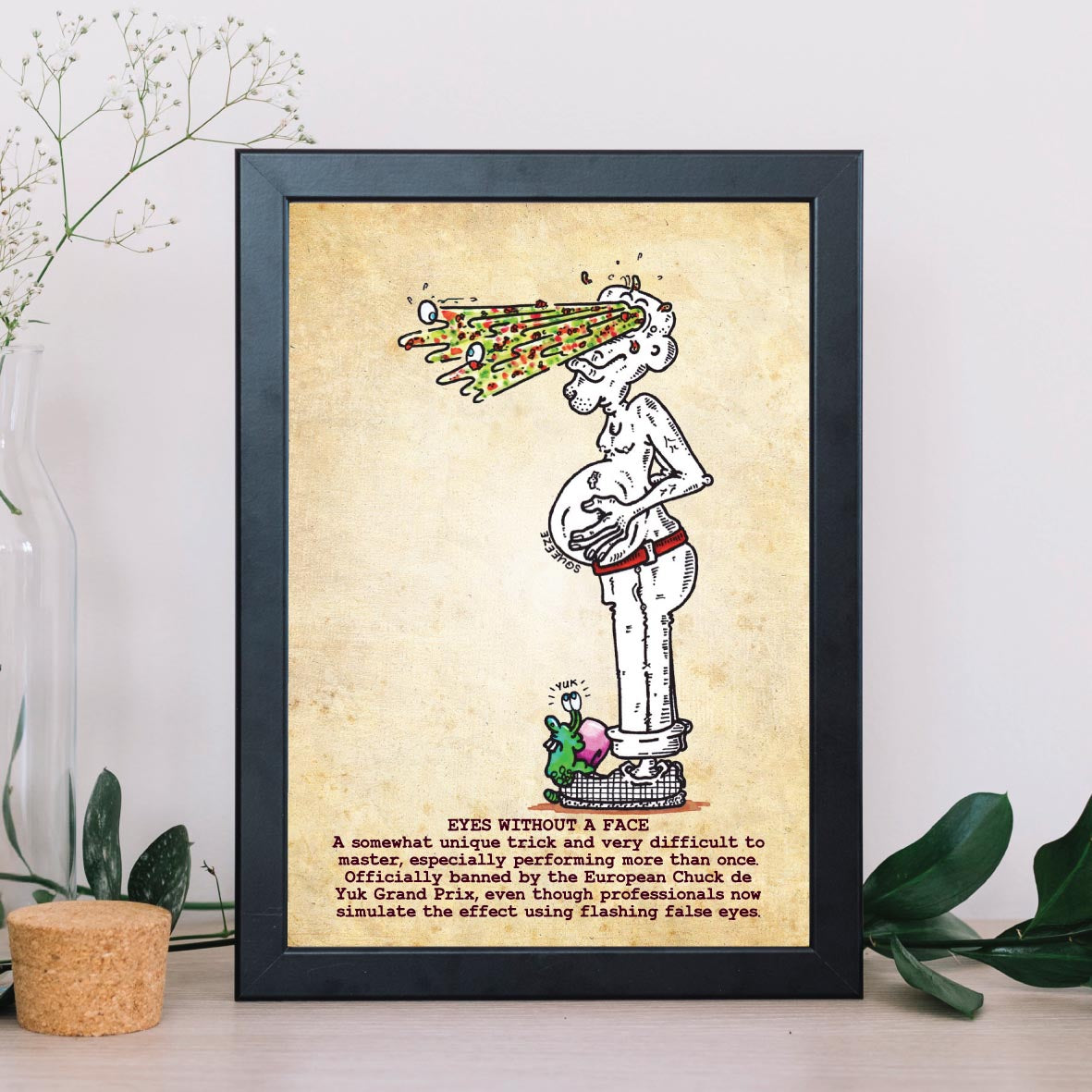 Eyes Without A Face Art Print