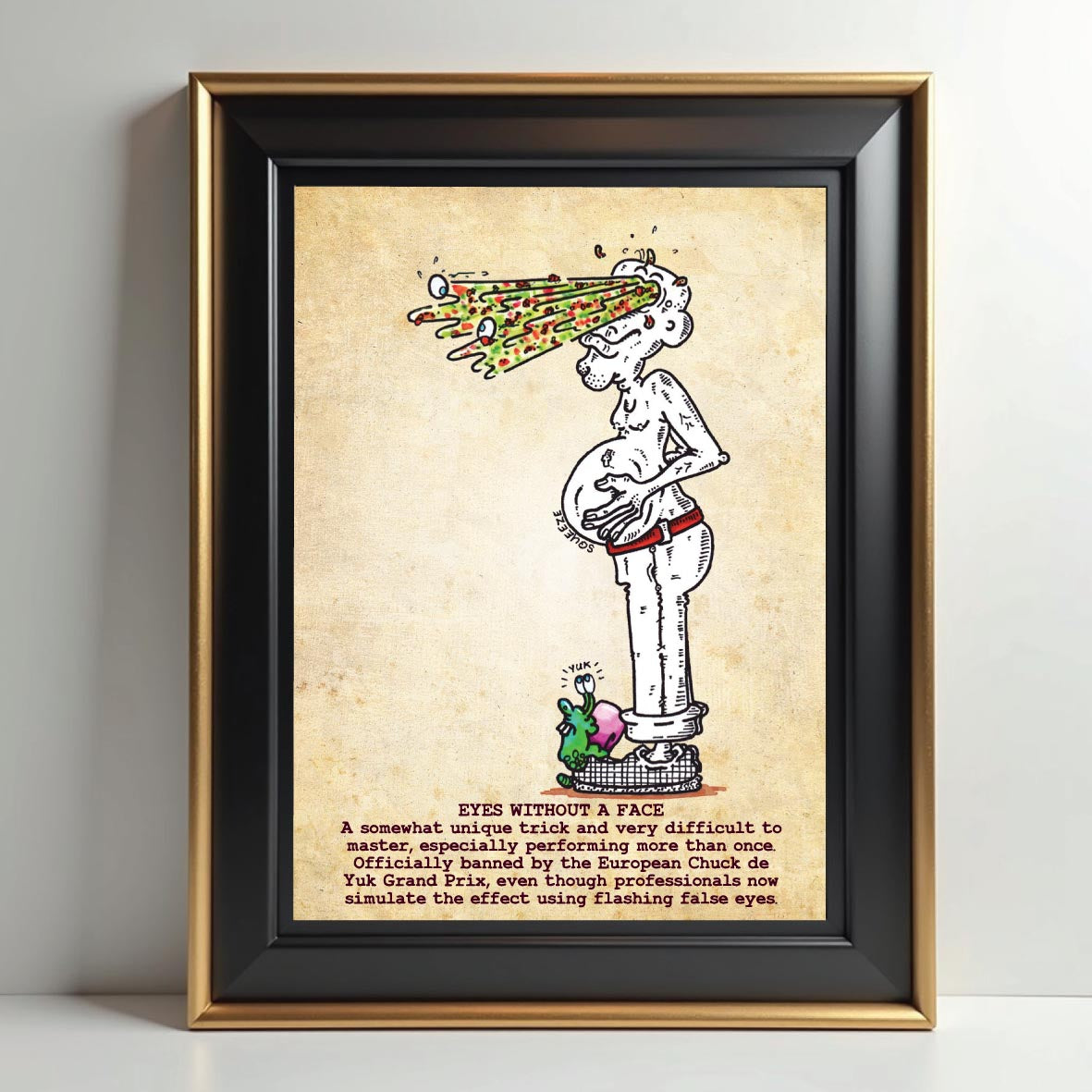 Eyes Without A Face Art Print