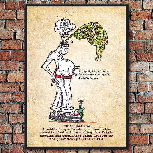 The Corkscrew Art Print