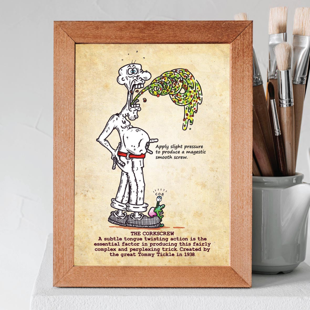 The Corkscrew Art Print