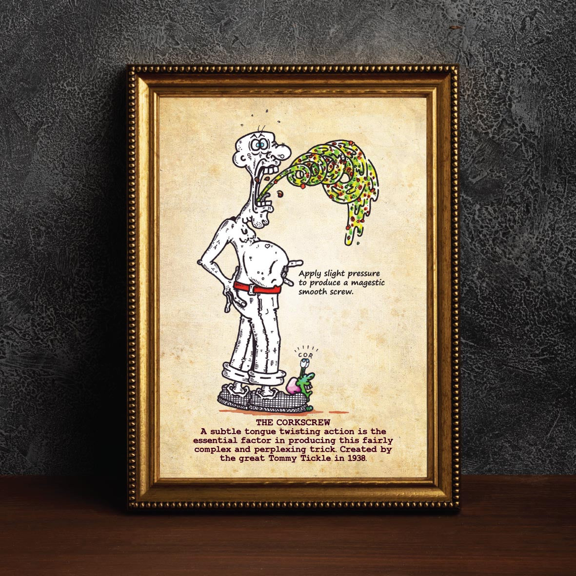 The Corkscrew Art Print