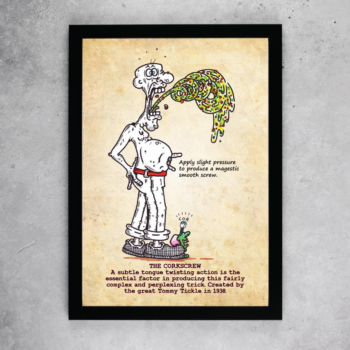 The Corkscrew Art Print