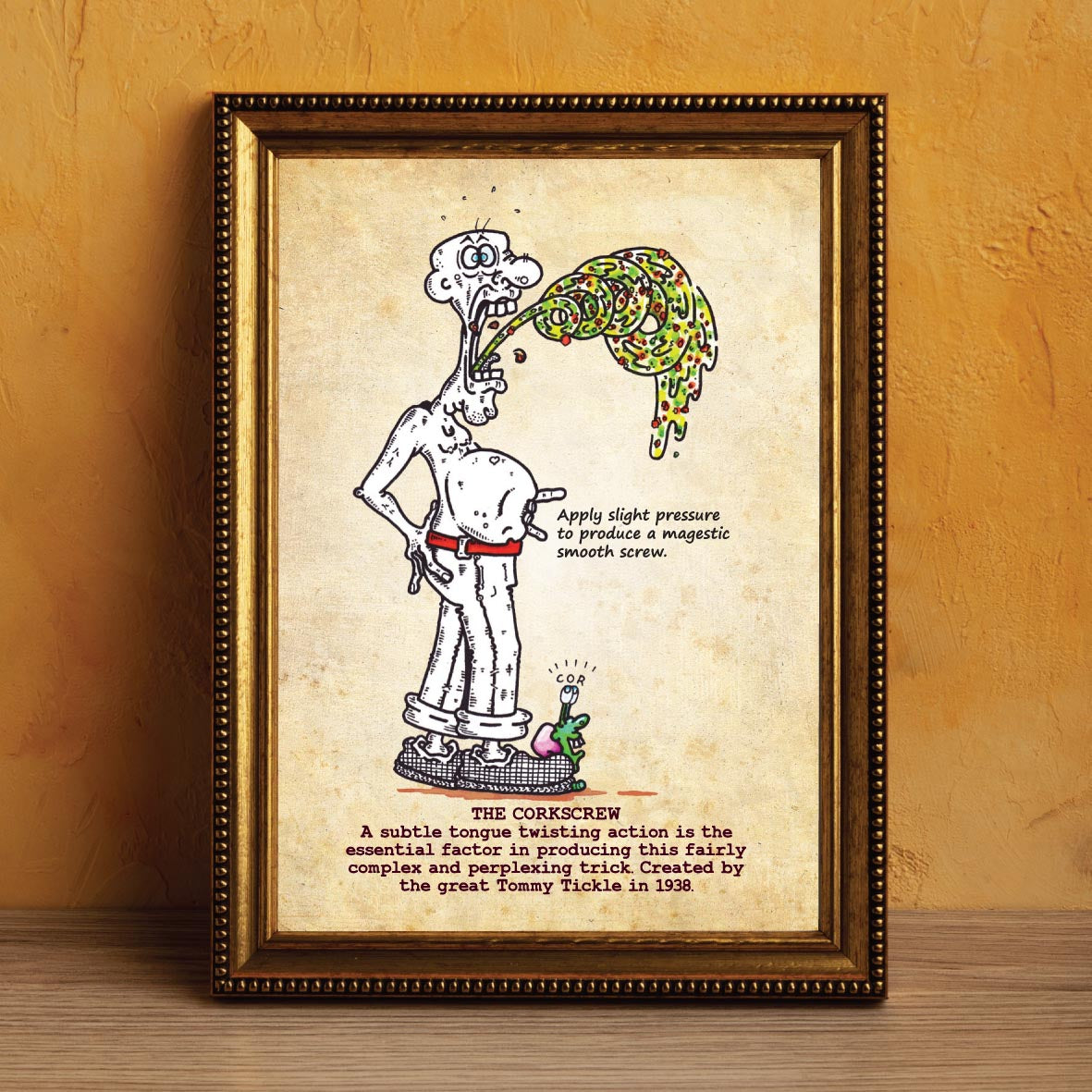 The Corkscrew Art Print