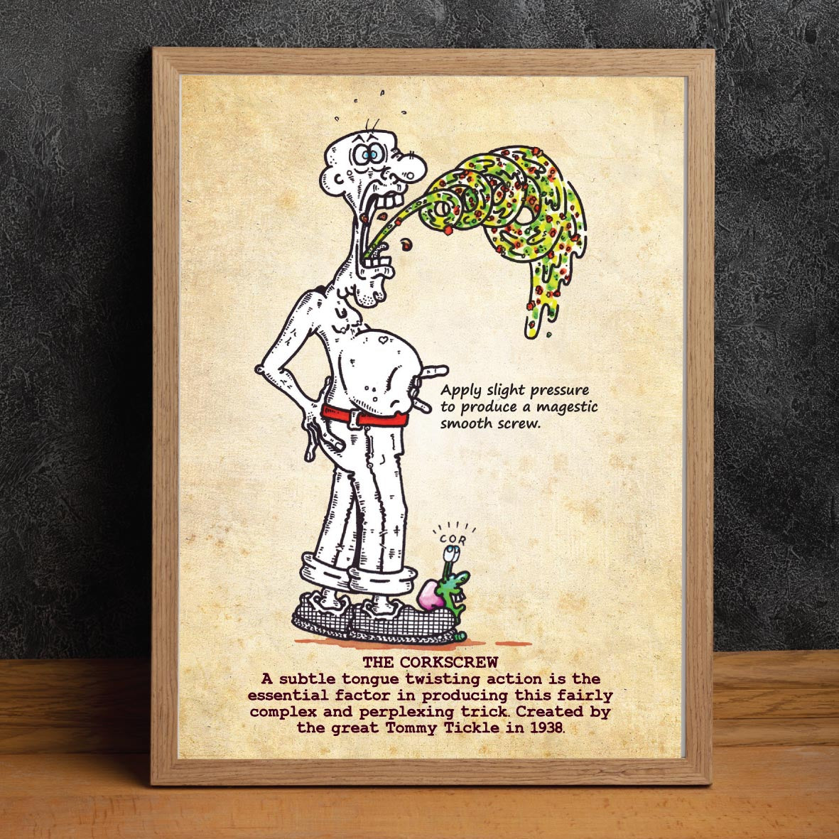 The Corkscrew Art Print