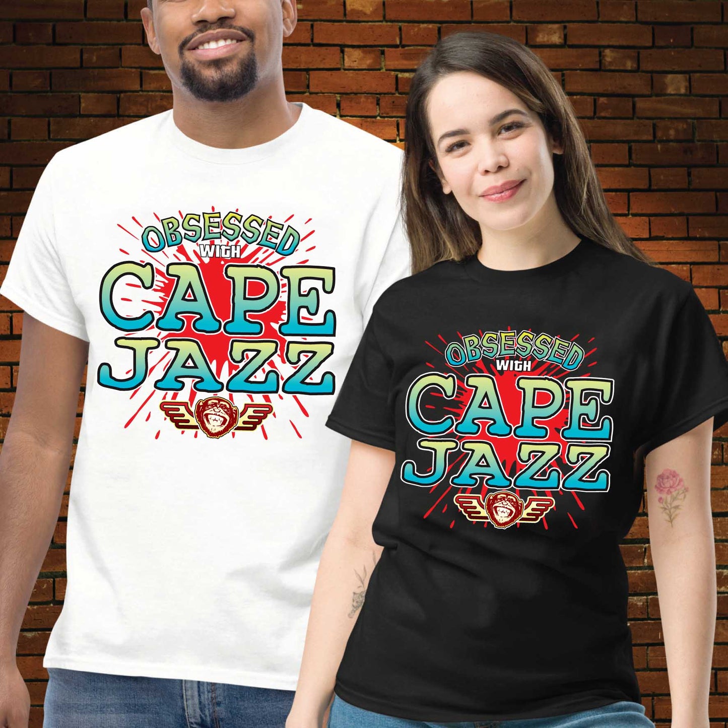 Cape Jazz Obsessed Unisex Cotton T-Shirt
