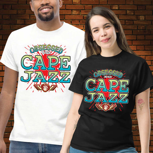 Cape Jazz Obsessed Unisex Cotton T-Shirt