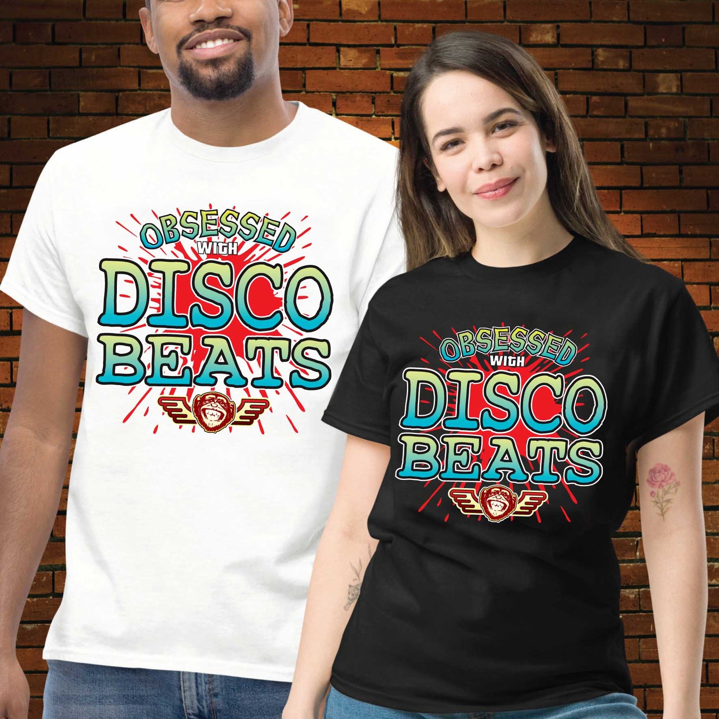 Disco Beats Obsessed Unisex T-Shirt