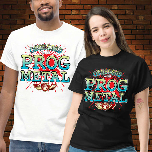 Prog Metal Obsessed Unisex Cotton T-Shirt