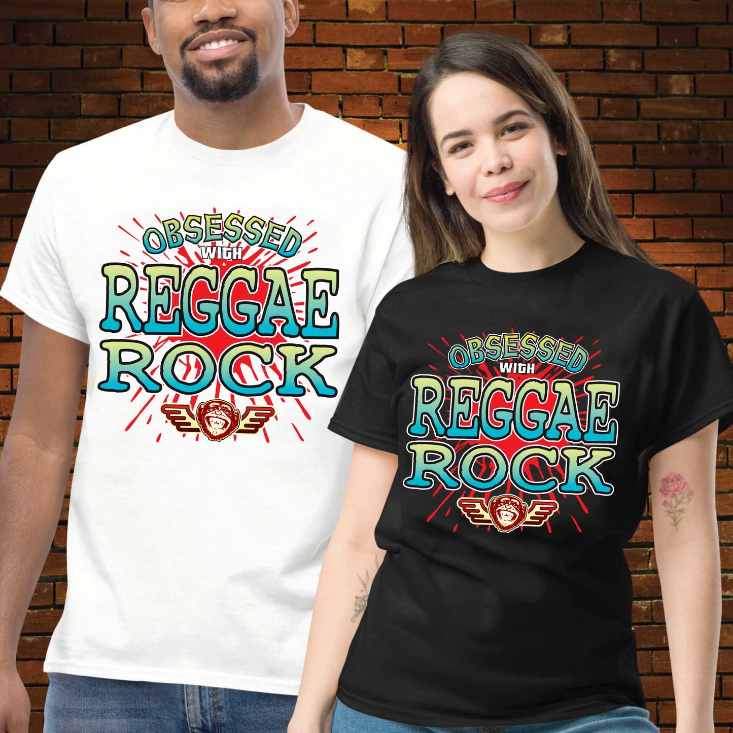 Reggae Rock Obsessed Unisex Cotton T-Shirt