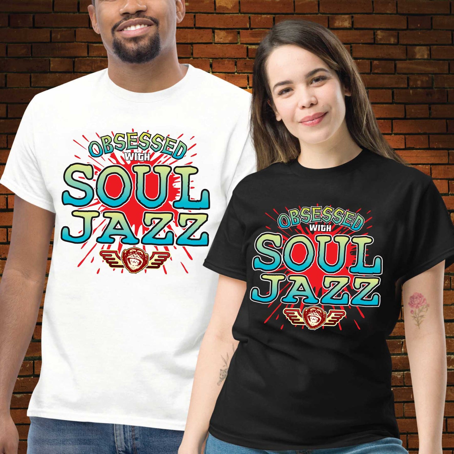 Soul Jazz Obsessed Unisex Cotton T-Shirt