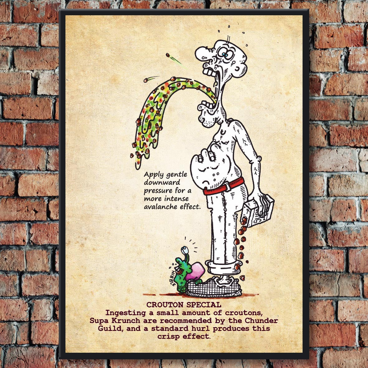 Crouton Special Art Print