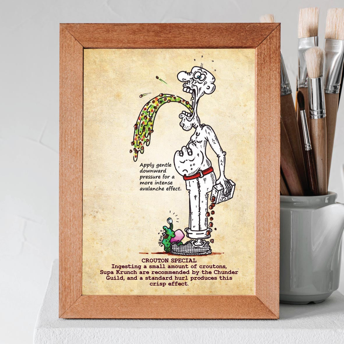Crouton Special Art Print