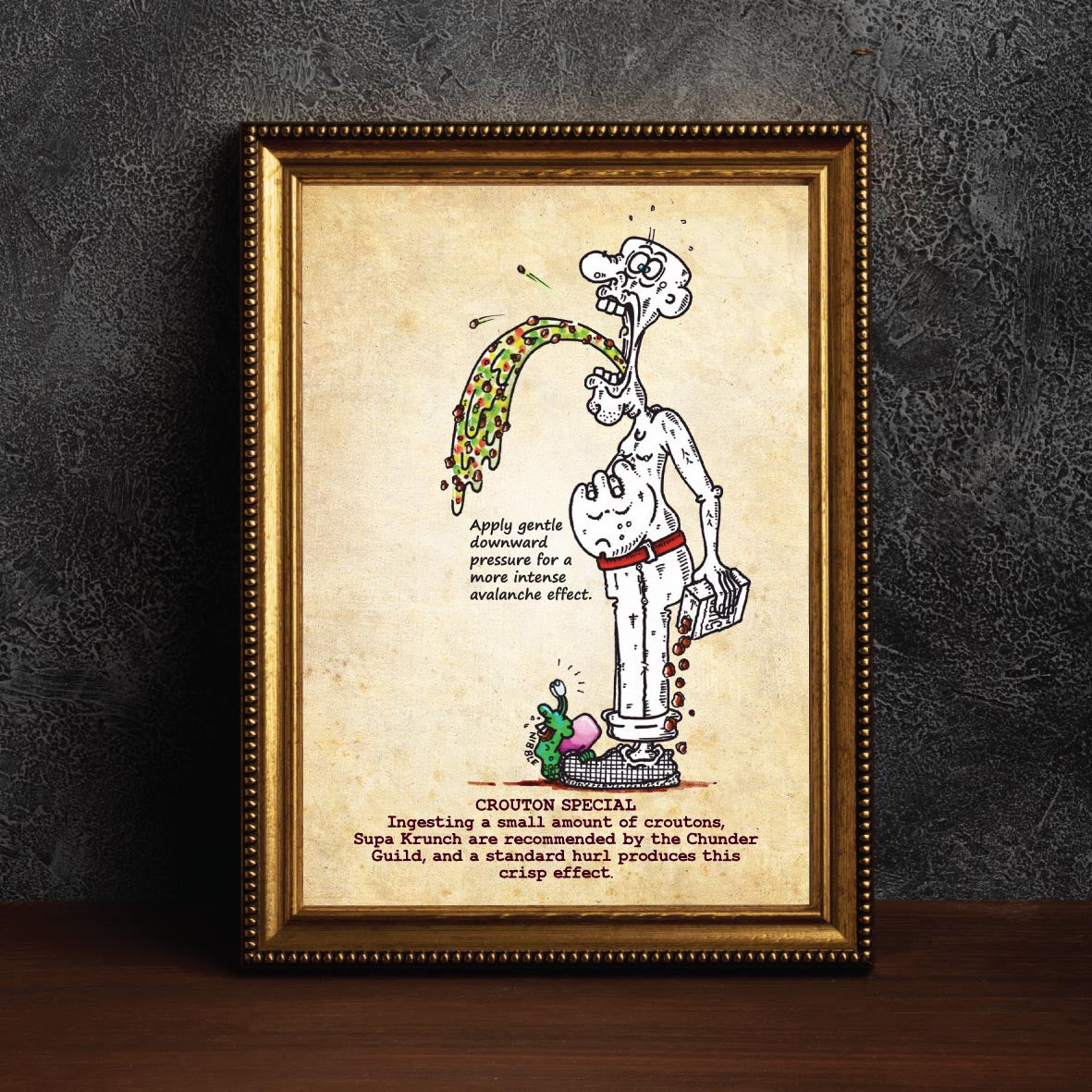 Crouton Special Art Print