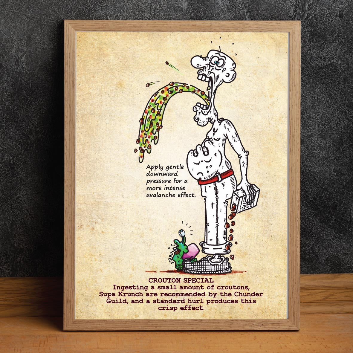Crouton Special Art Print