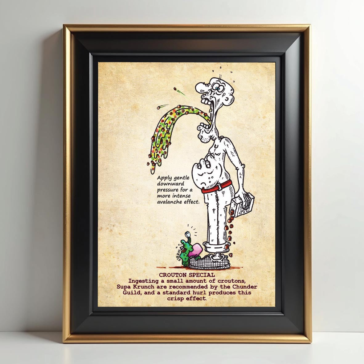 Crouton Special Art Print