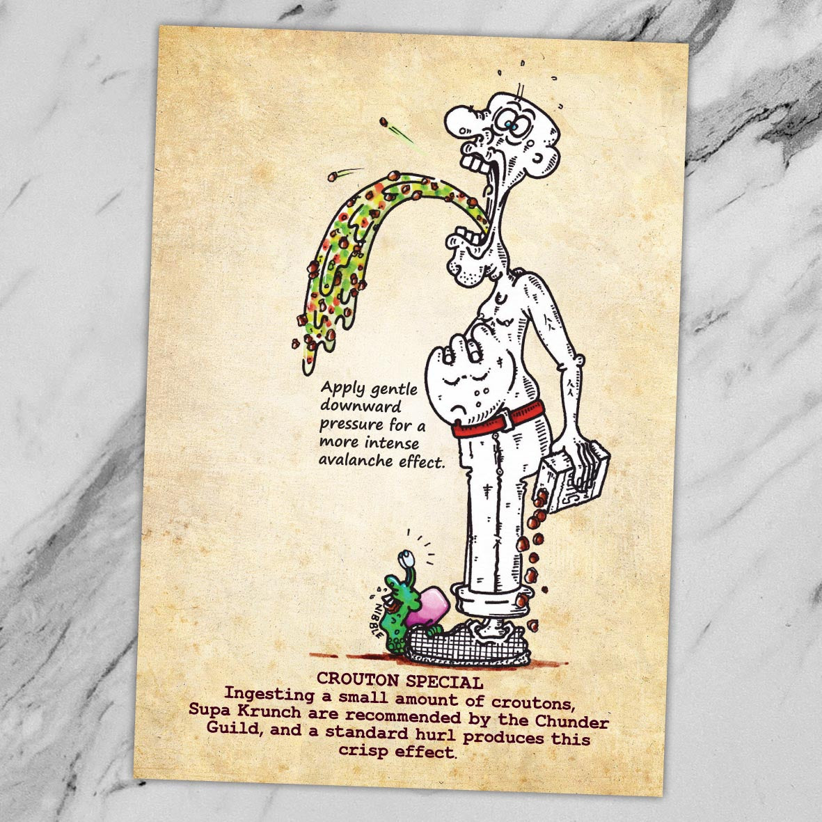 Crouton Special Art Print
