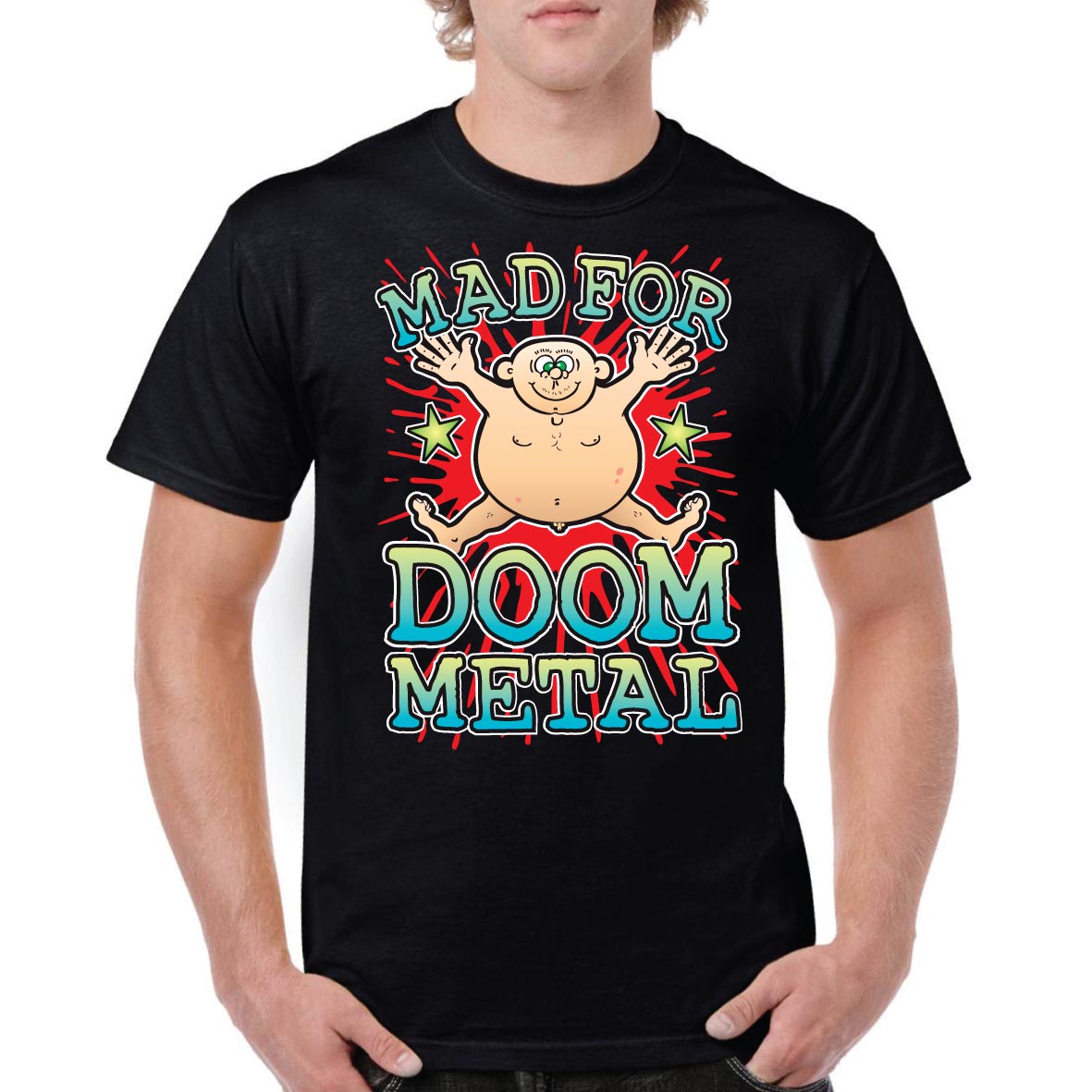 Doom Metal Mad Unisex Tee