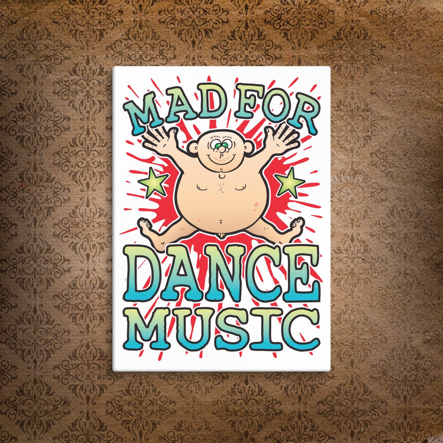 Dance Music Canvas Print 51x71cm