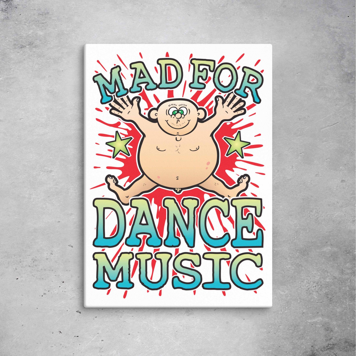 Dance Music Canvas Print 51x71cm