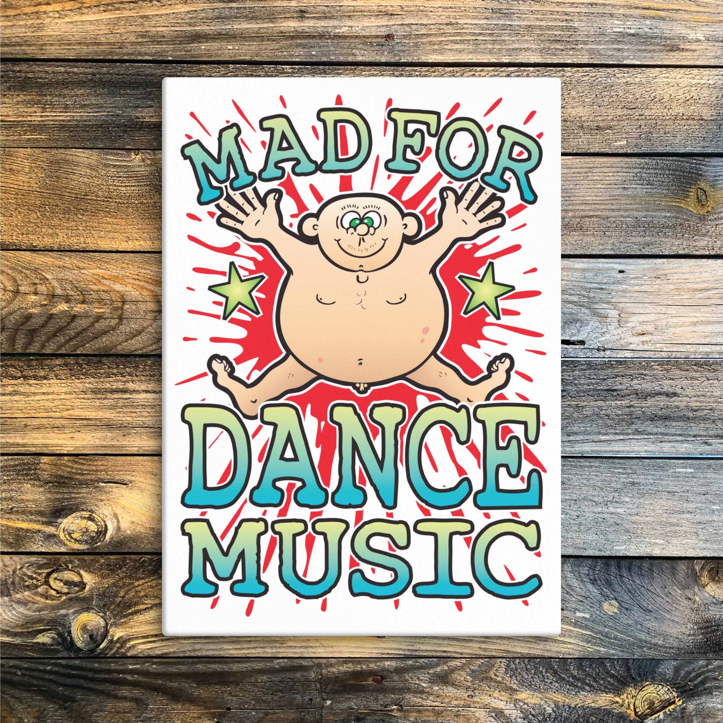 Dance Music Canvas Print 51x71cm