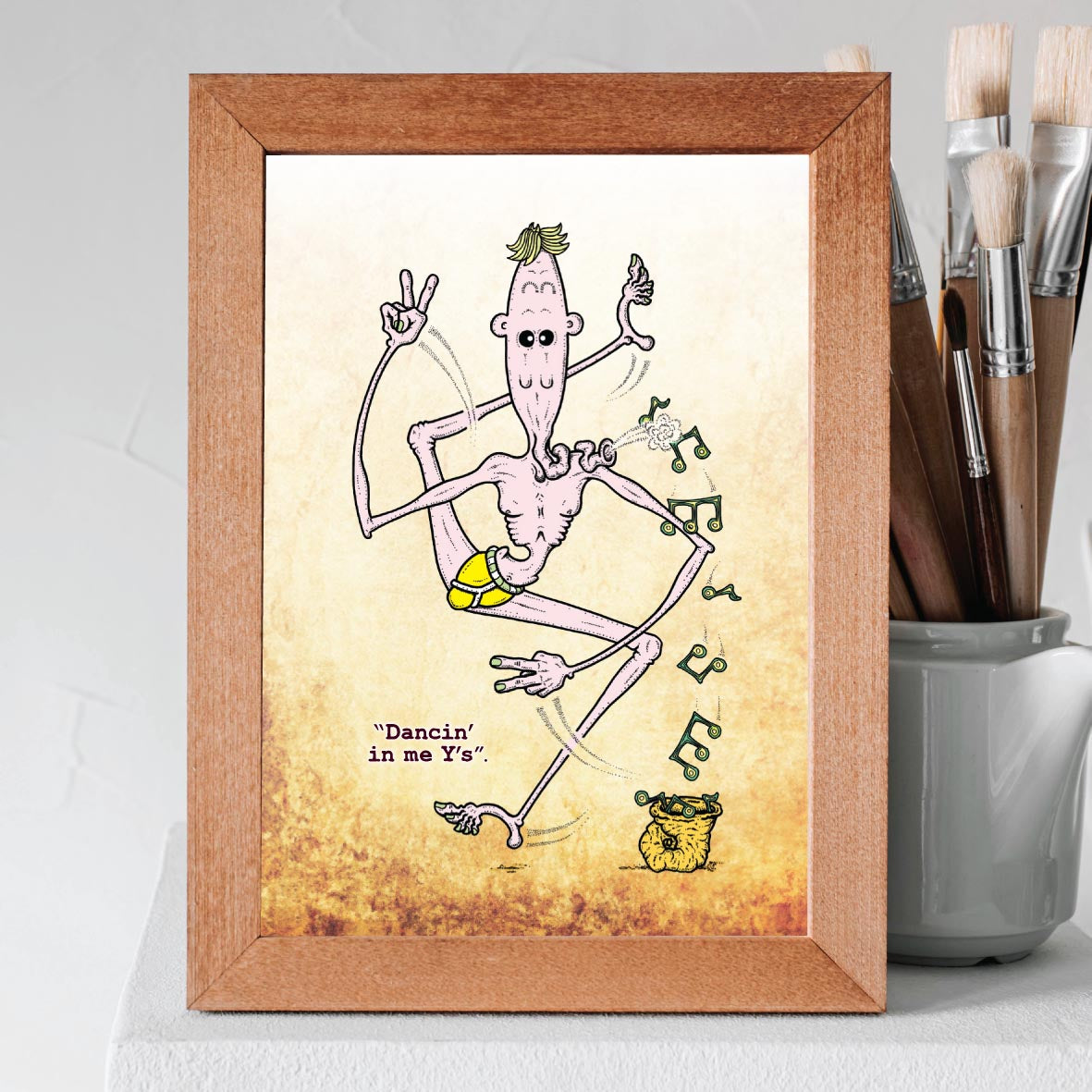 Dancing Art Print
