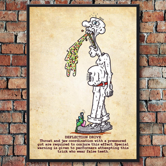 Deflection Drive Art Print