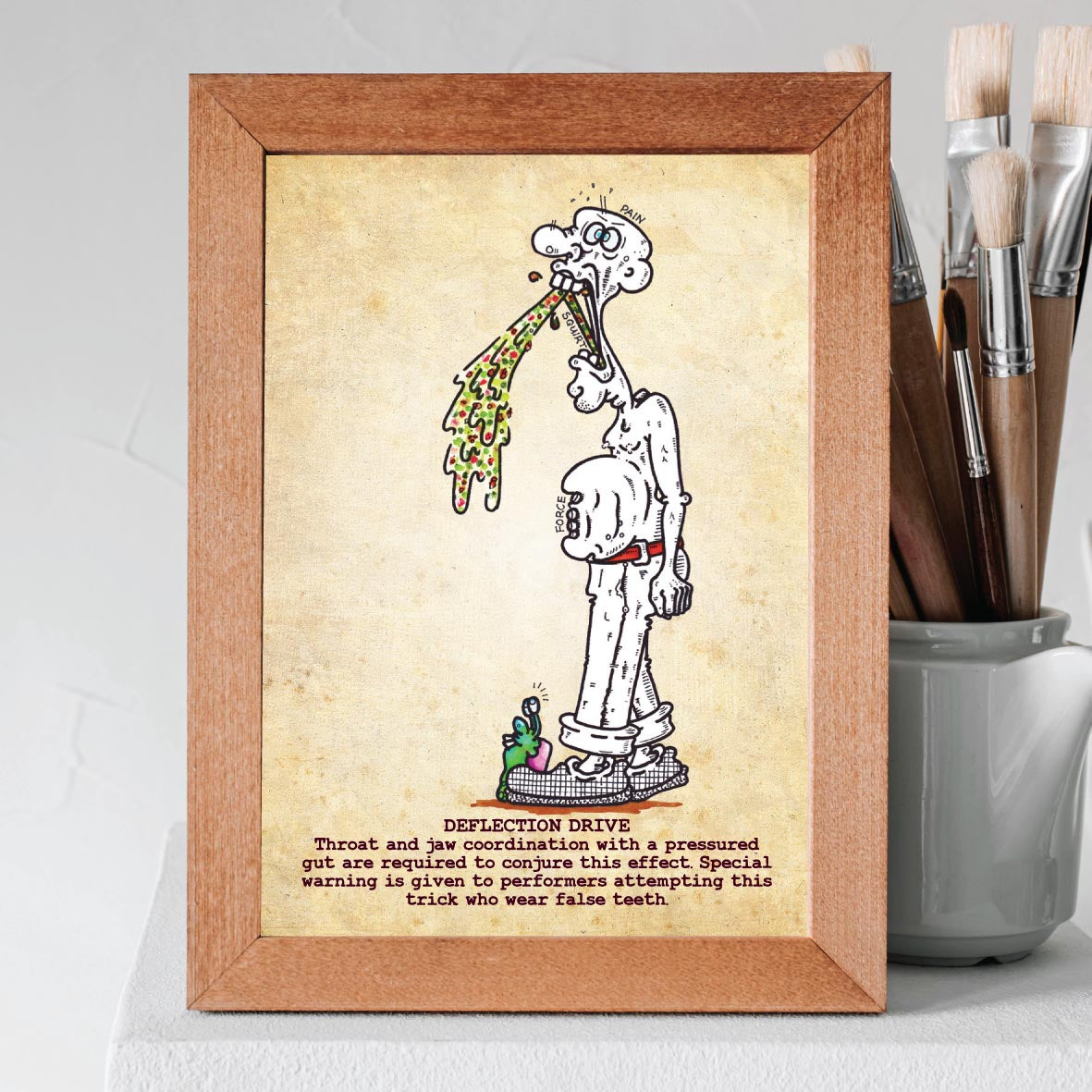 Deflection Drive Art Print