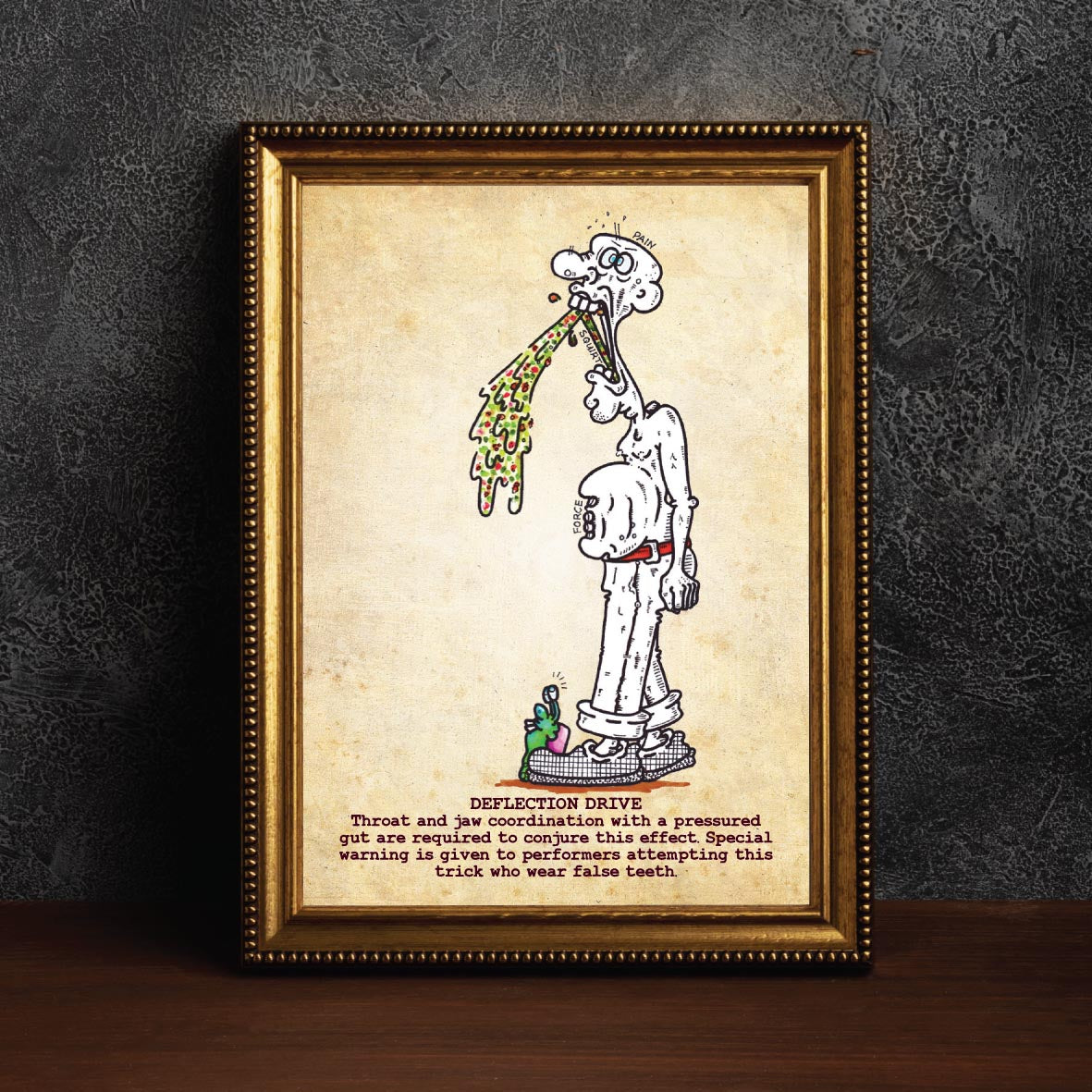 Deflection Drive Art Print