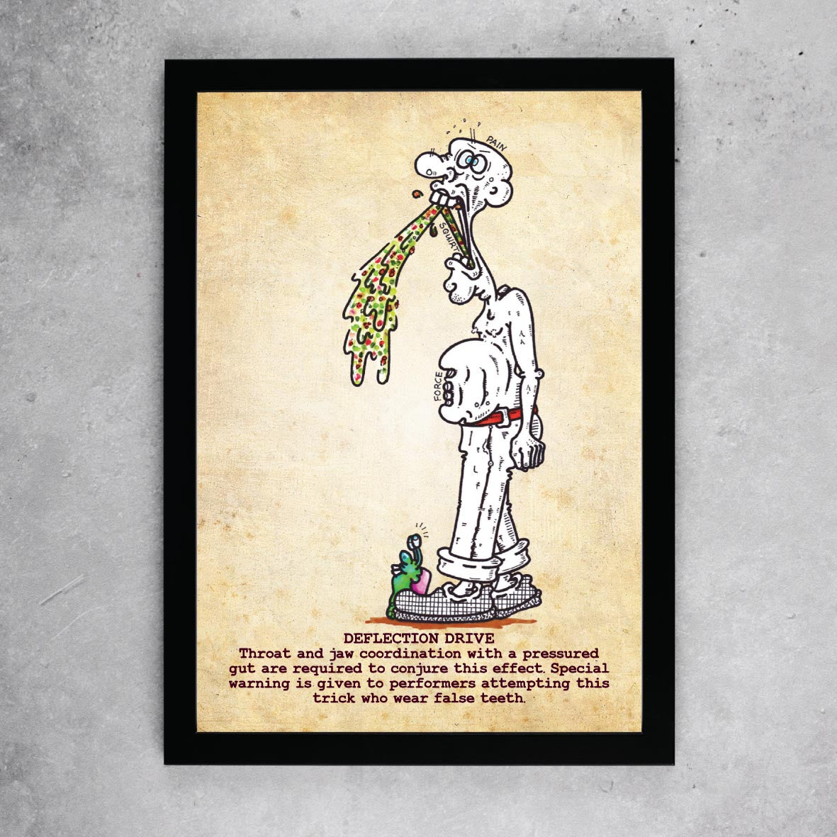 Deflection Drive Art Print