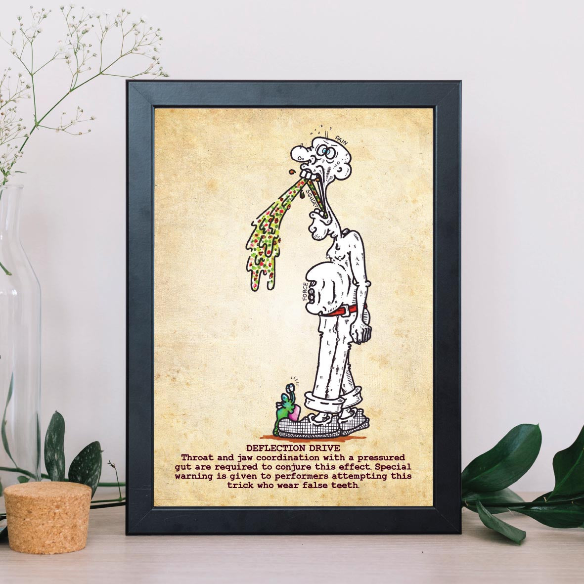 Deflection Drive Art Print