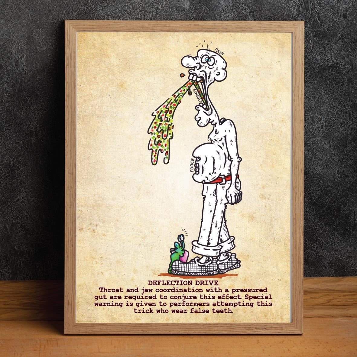 Deflection Drive Art Print
