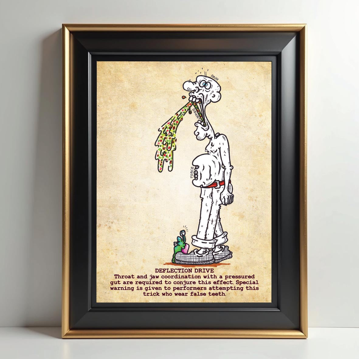 Deflection Drive Art Print