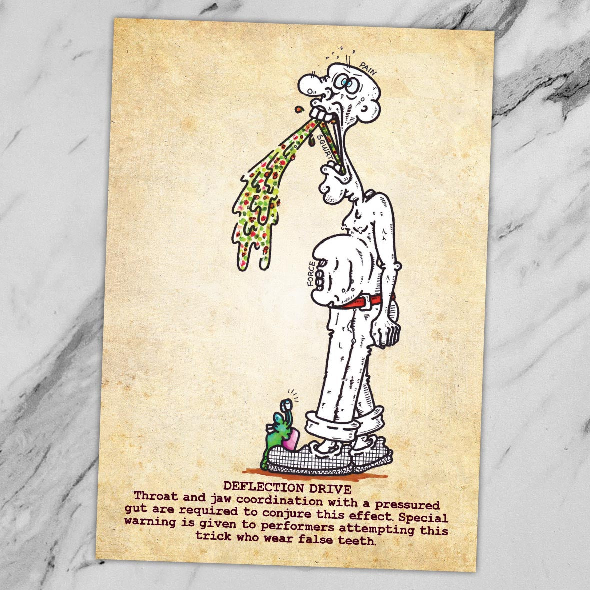 Deflection Drive Art Print