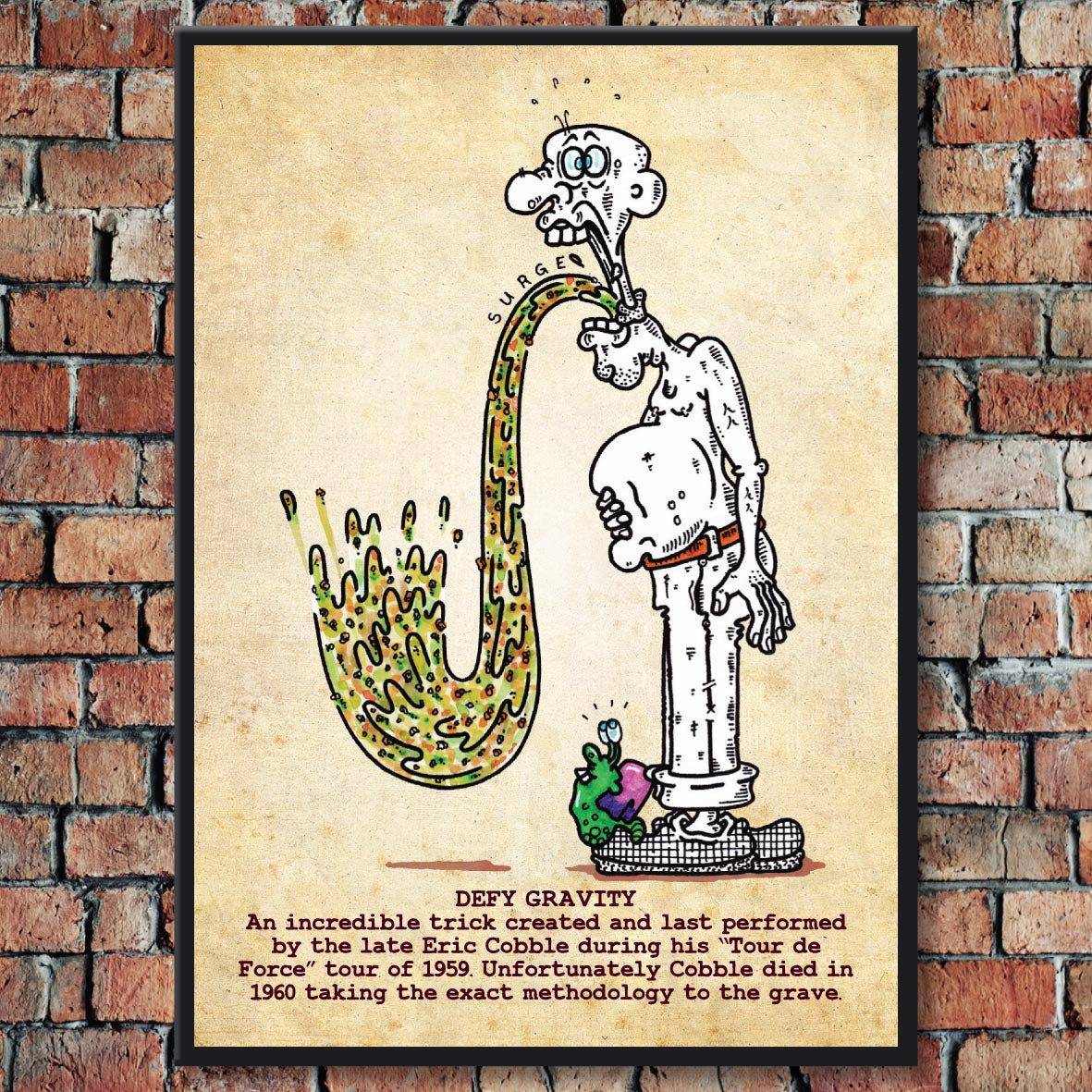 Defy Gravity Art Print