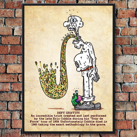Defy Gravity Art Print