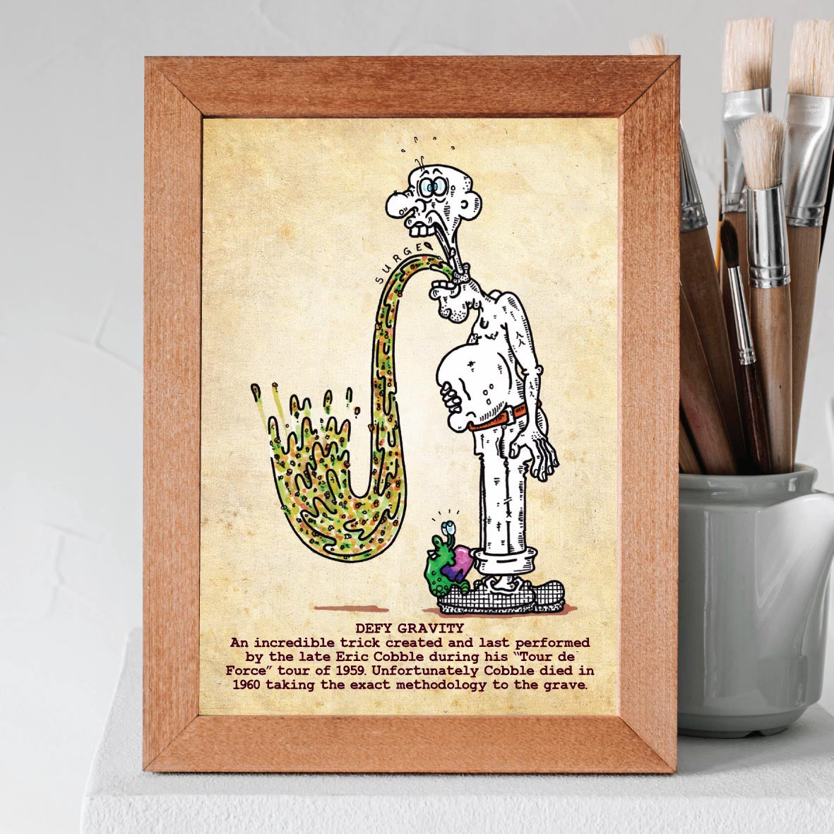 Defy Gravity Art Print