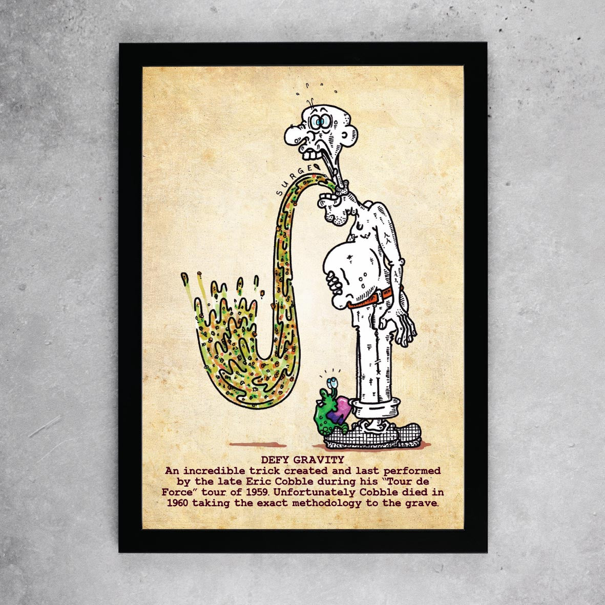 Defy Gravity Art Print