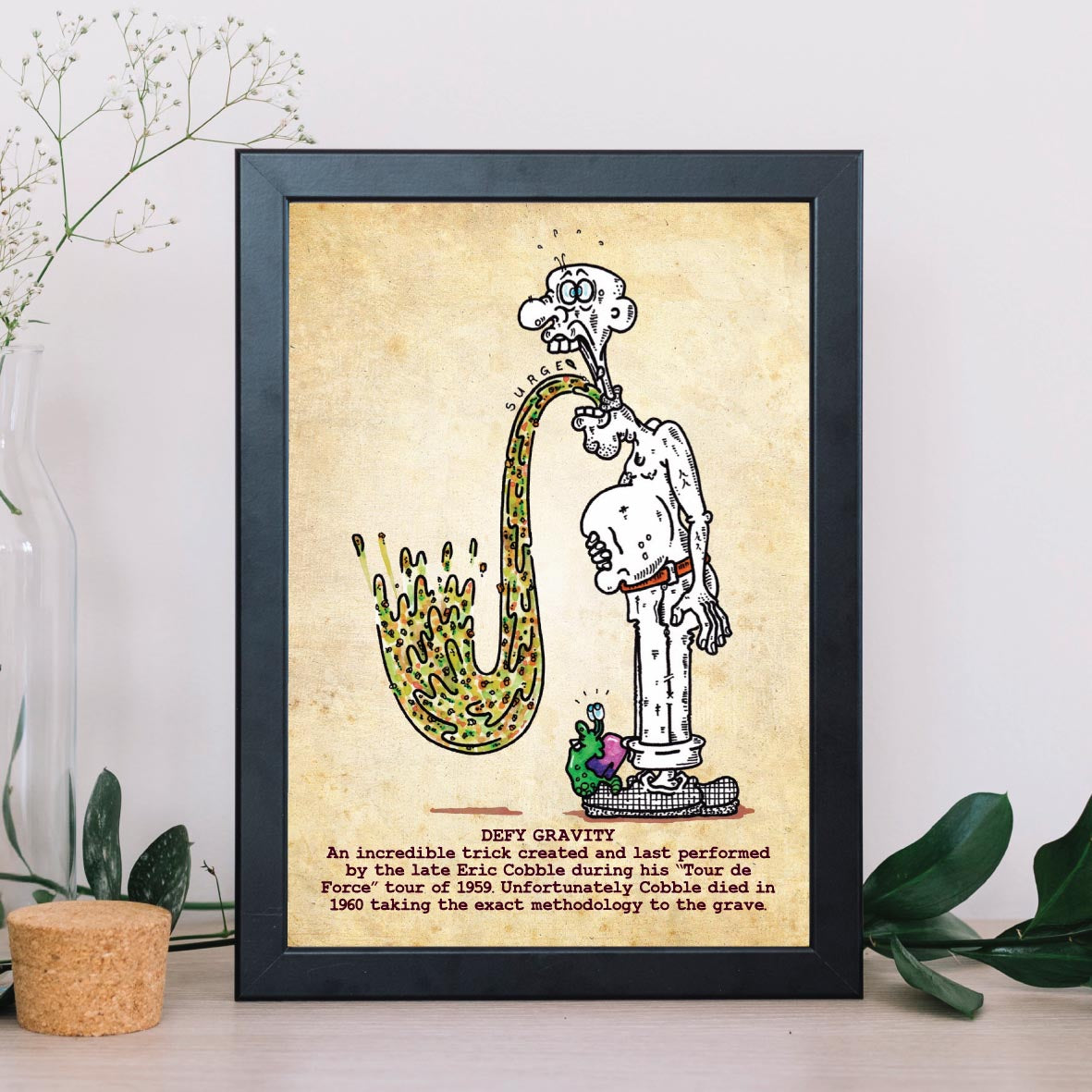 Defy Gravity Art Print