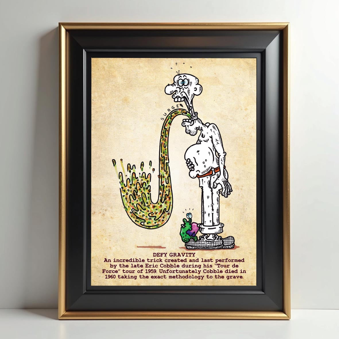 Defy Gravity Art Print