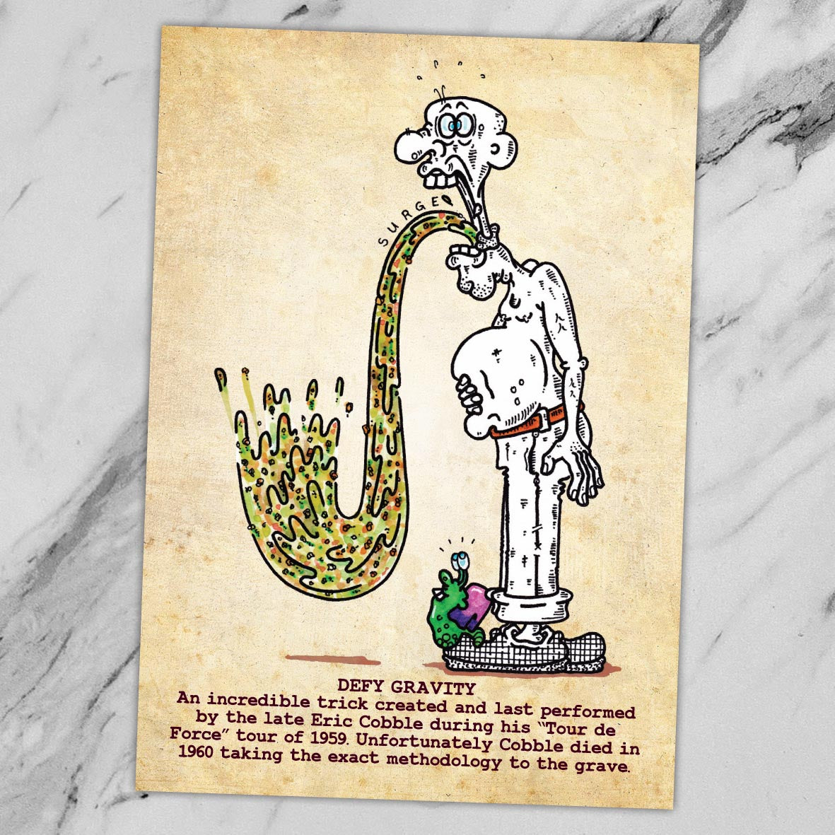 Defy Gravity Art Print