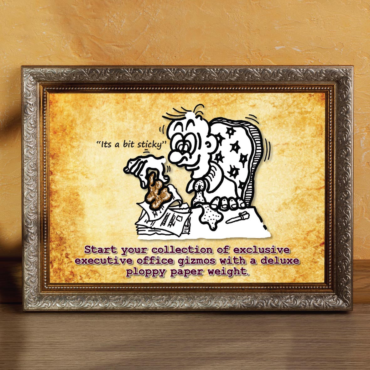 Deluxe Executive Paper Weight Cartoon Art Print