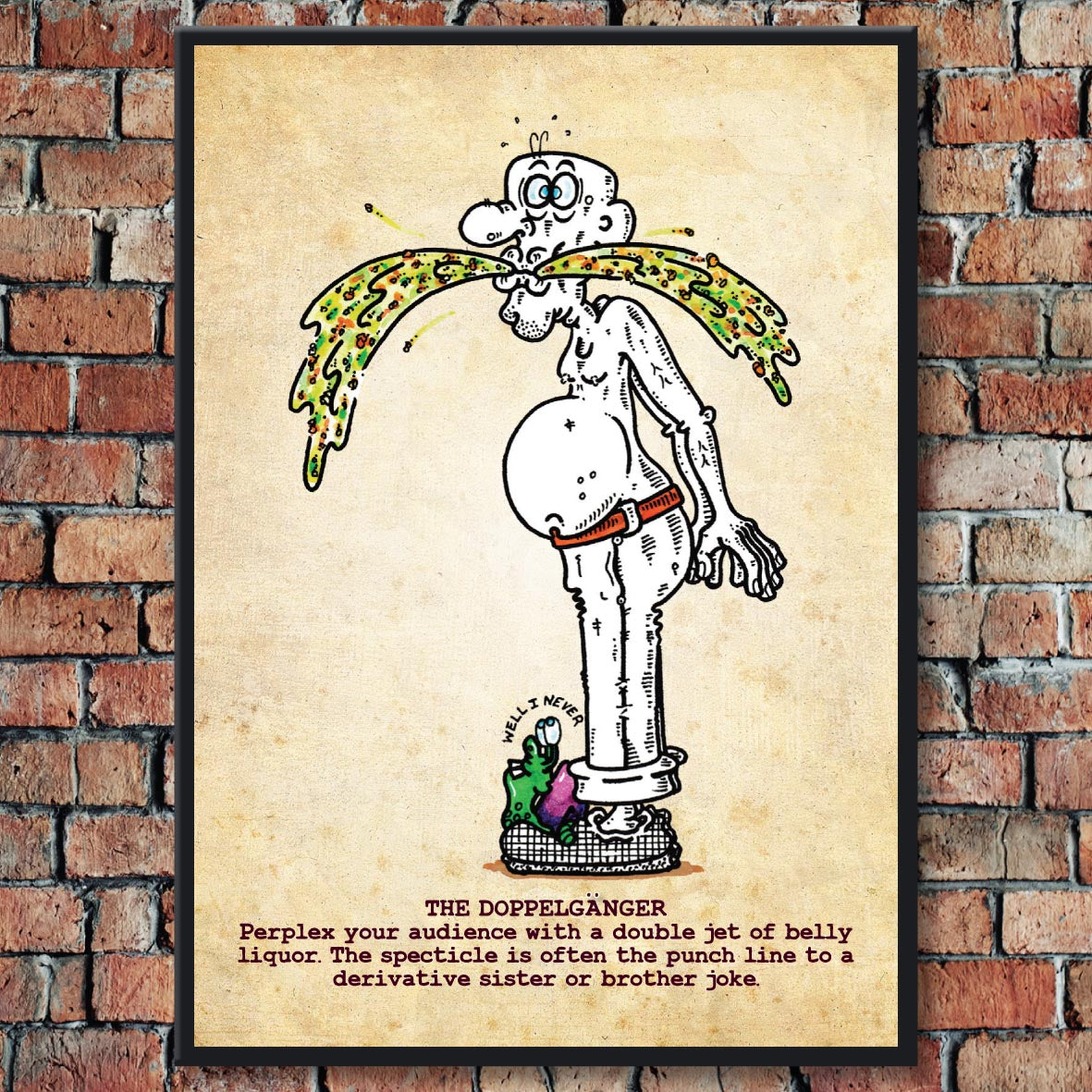 The Doppelganger Art Print
