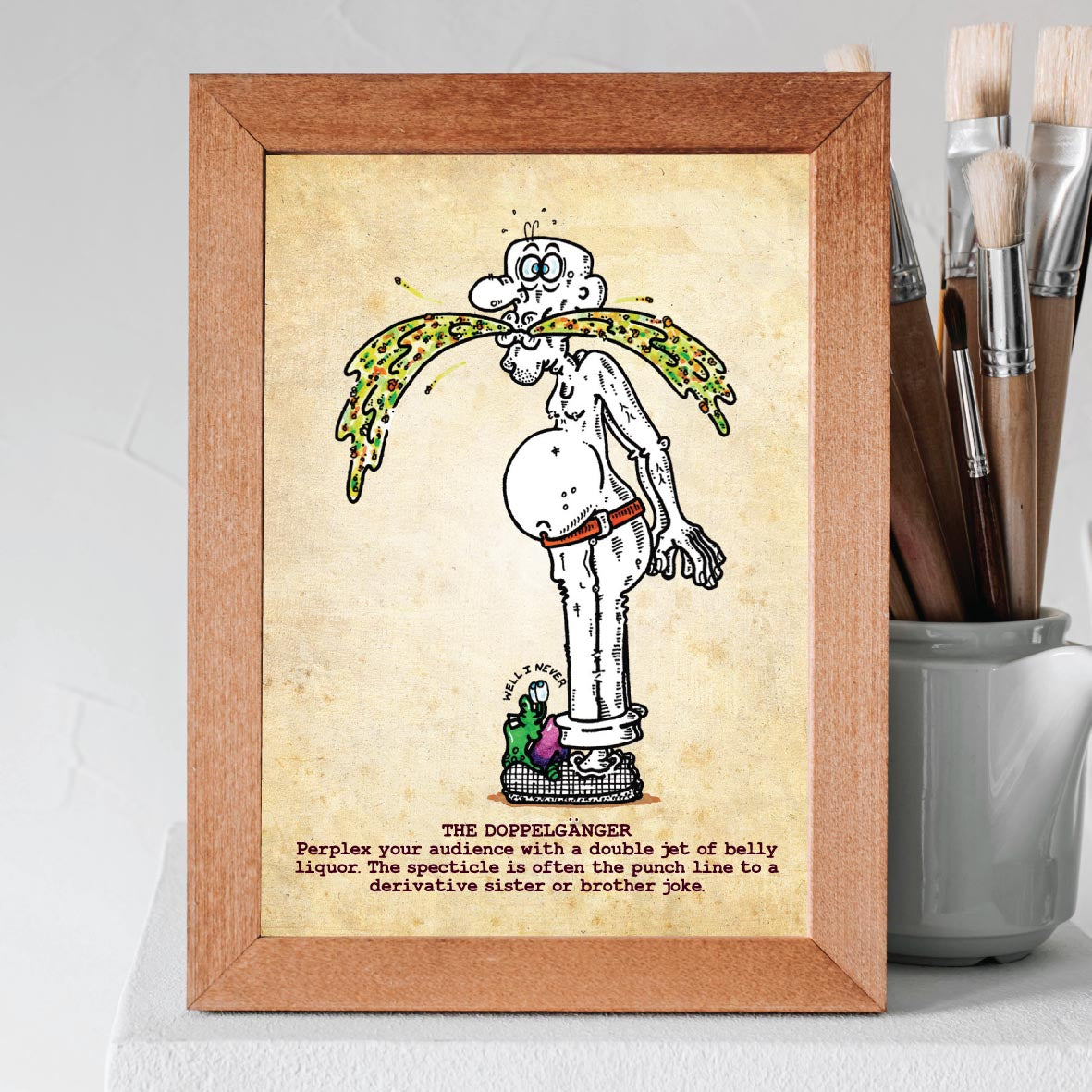 The Doppelganger Art Print