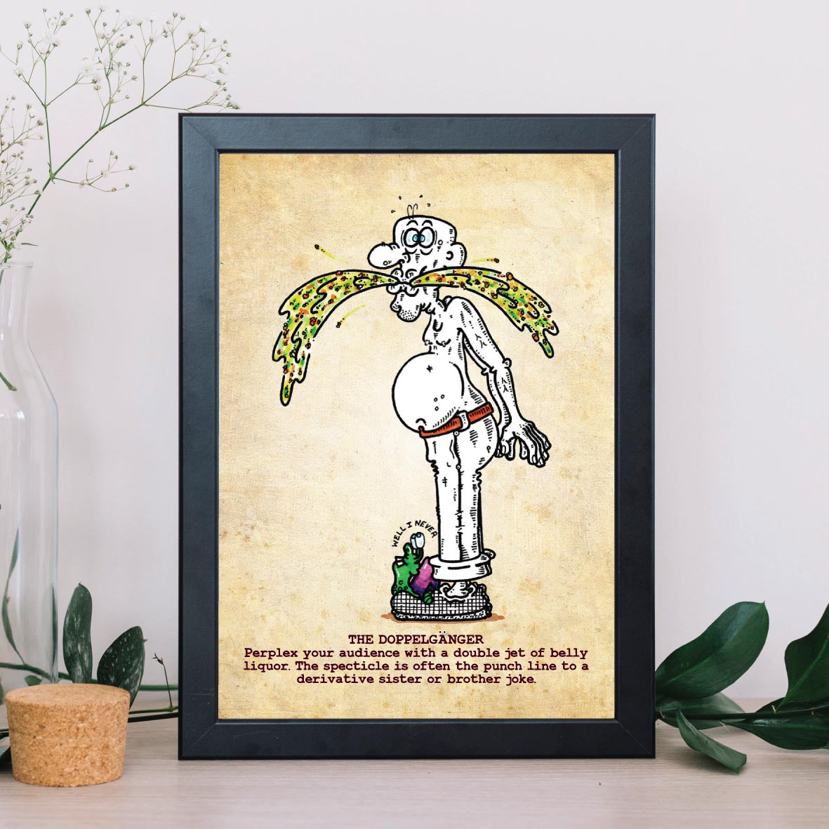 The Doppelganger Art Print