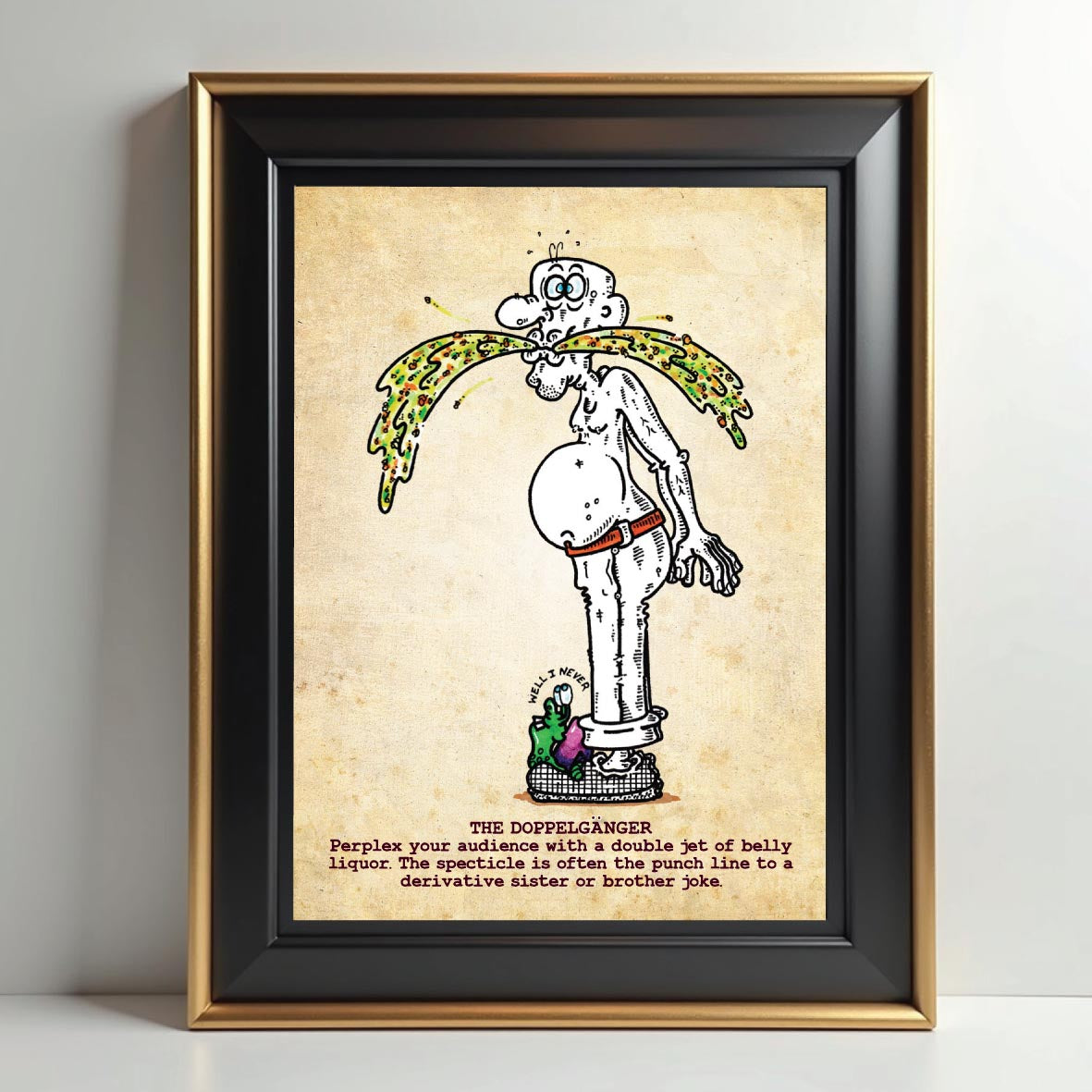 The Doppelganger Art Print