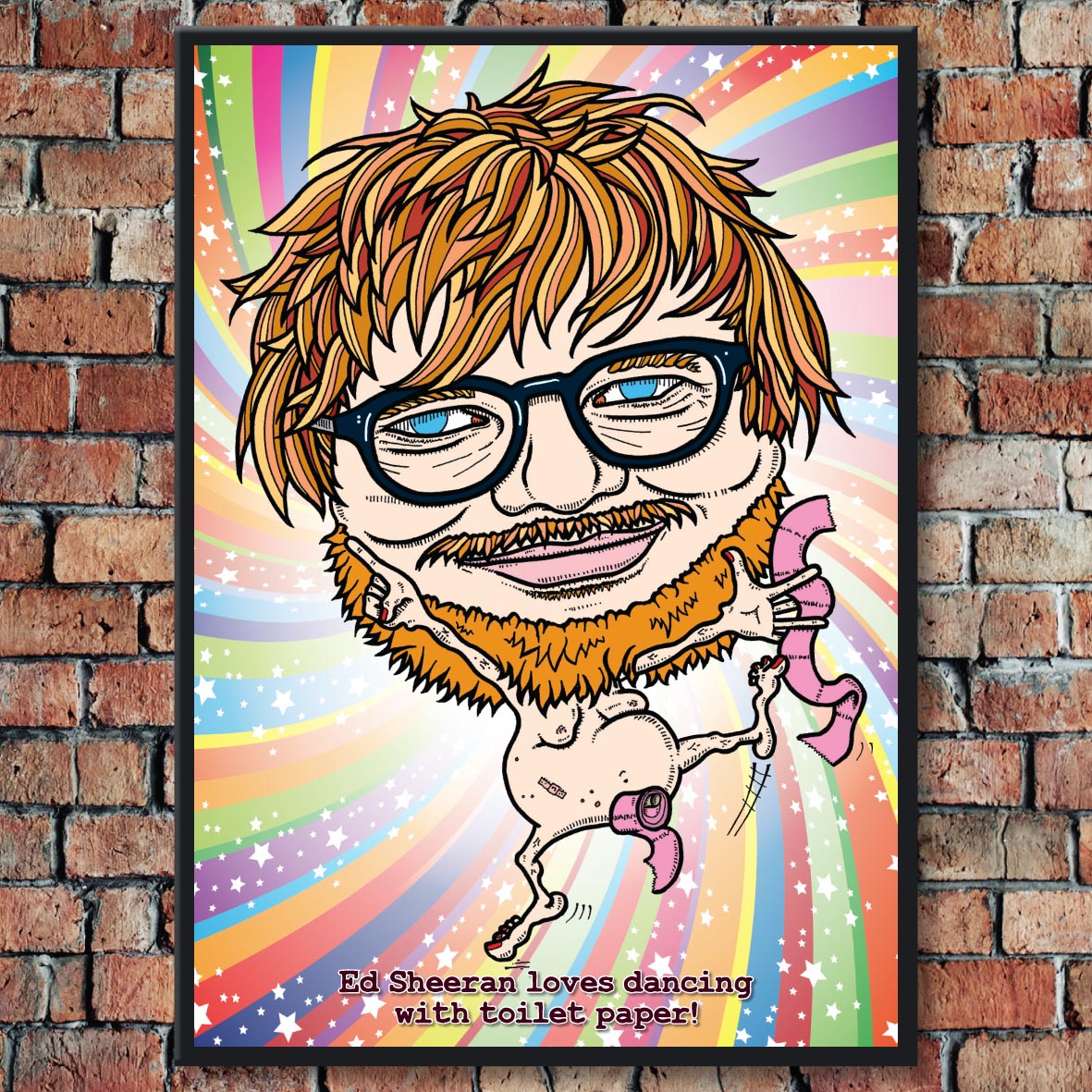 Ed Sheeran Pop Art Print